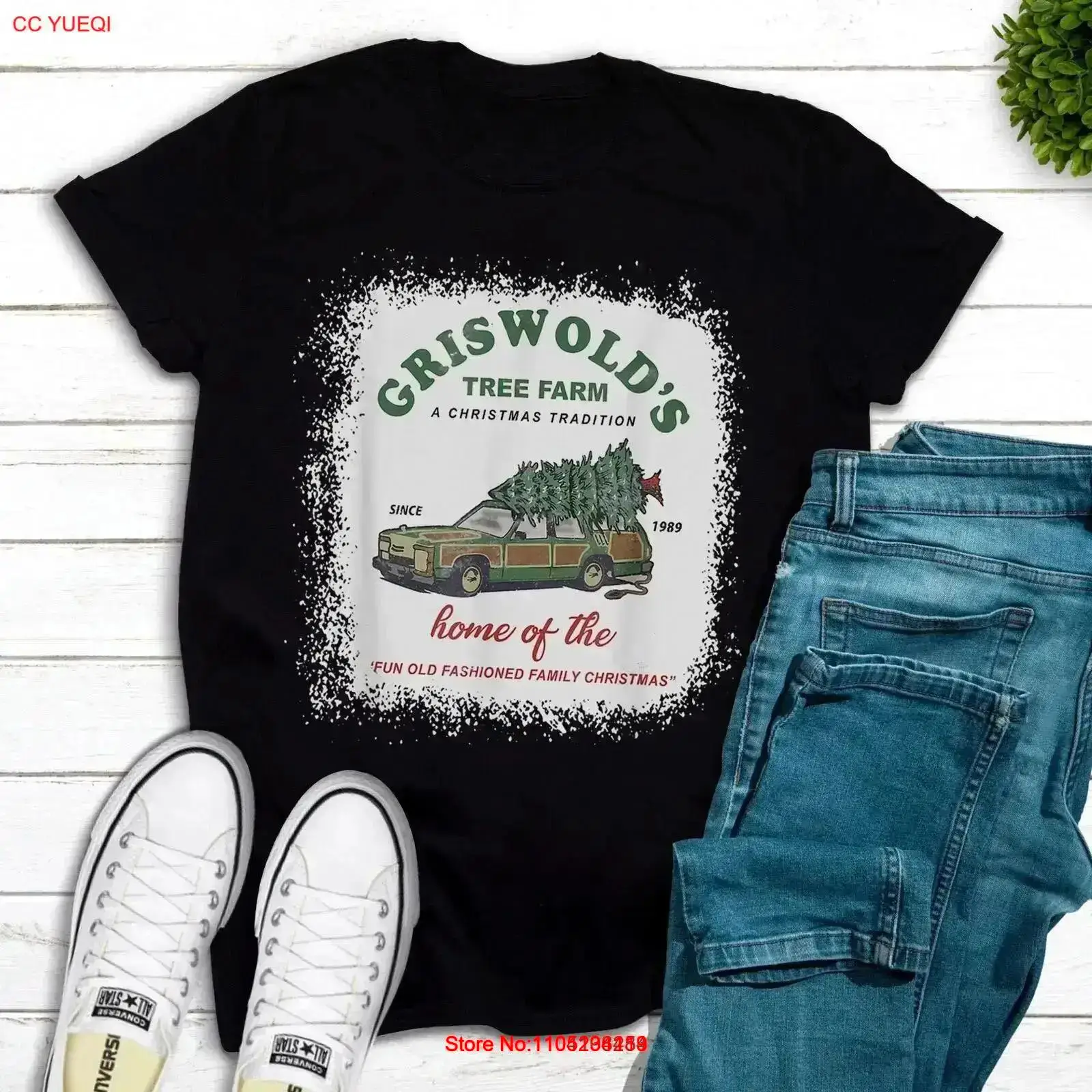 Family Tree Print - Kaos Griswold's Tree Farm Family Christmas