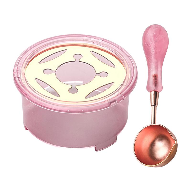 Wax Seal Letter Kit - Kit penyegel lilin Kit pemanas, sendok