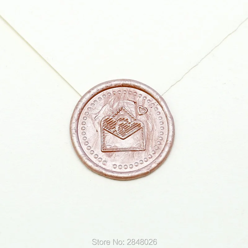 Wax Seal Letter Kit - Stempel Segel Lilin Surat Cinta, Kit