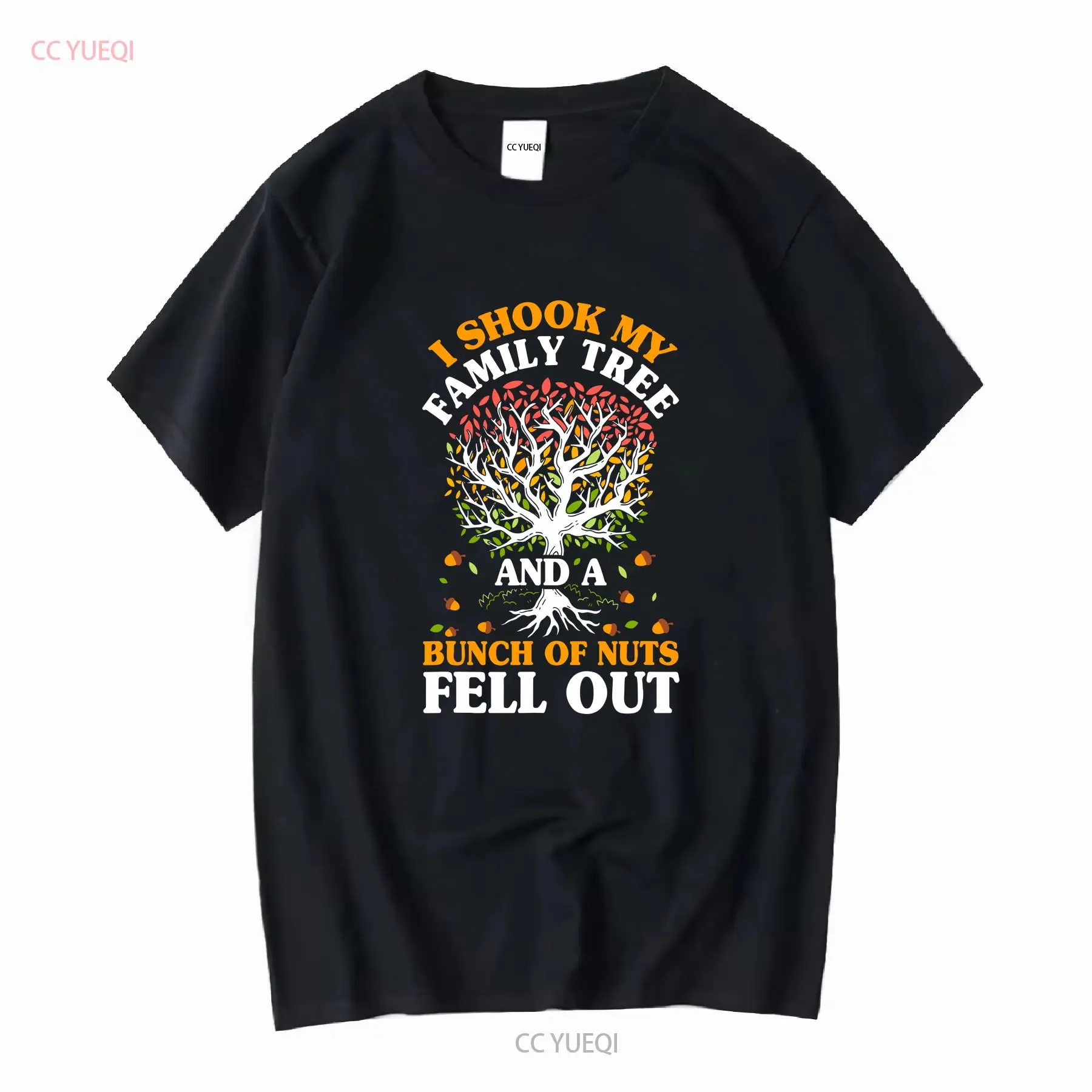 Family Tree Print - Kaus Silsilah Reuni Lucu Jatuh Kacang