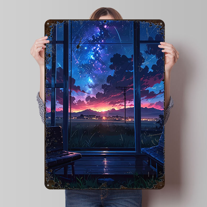 Poster Cetak Pemandangan Jende - Custom Night Sky ulasan dan harga