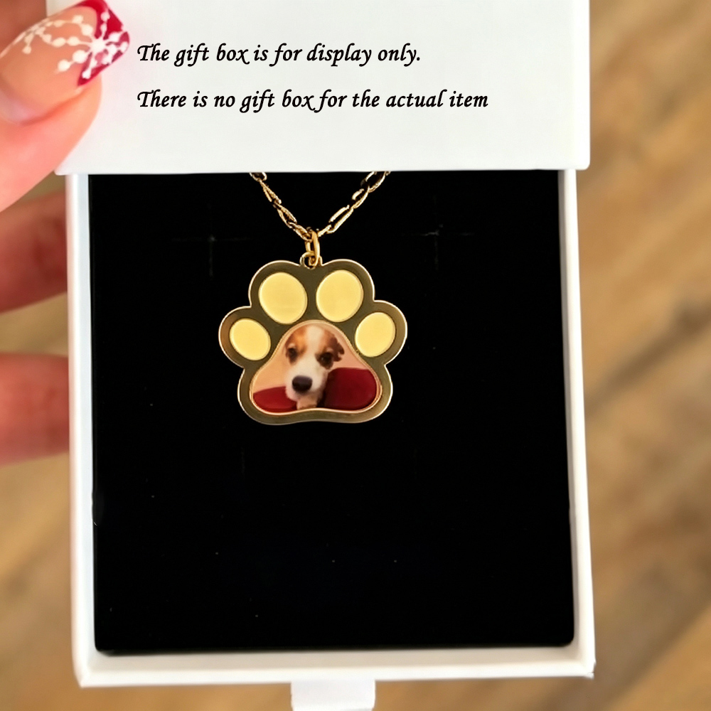 Kalung Foto Cetak Warna Cakar  - Name Necklace Custom ulasan dan harga