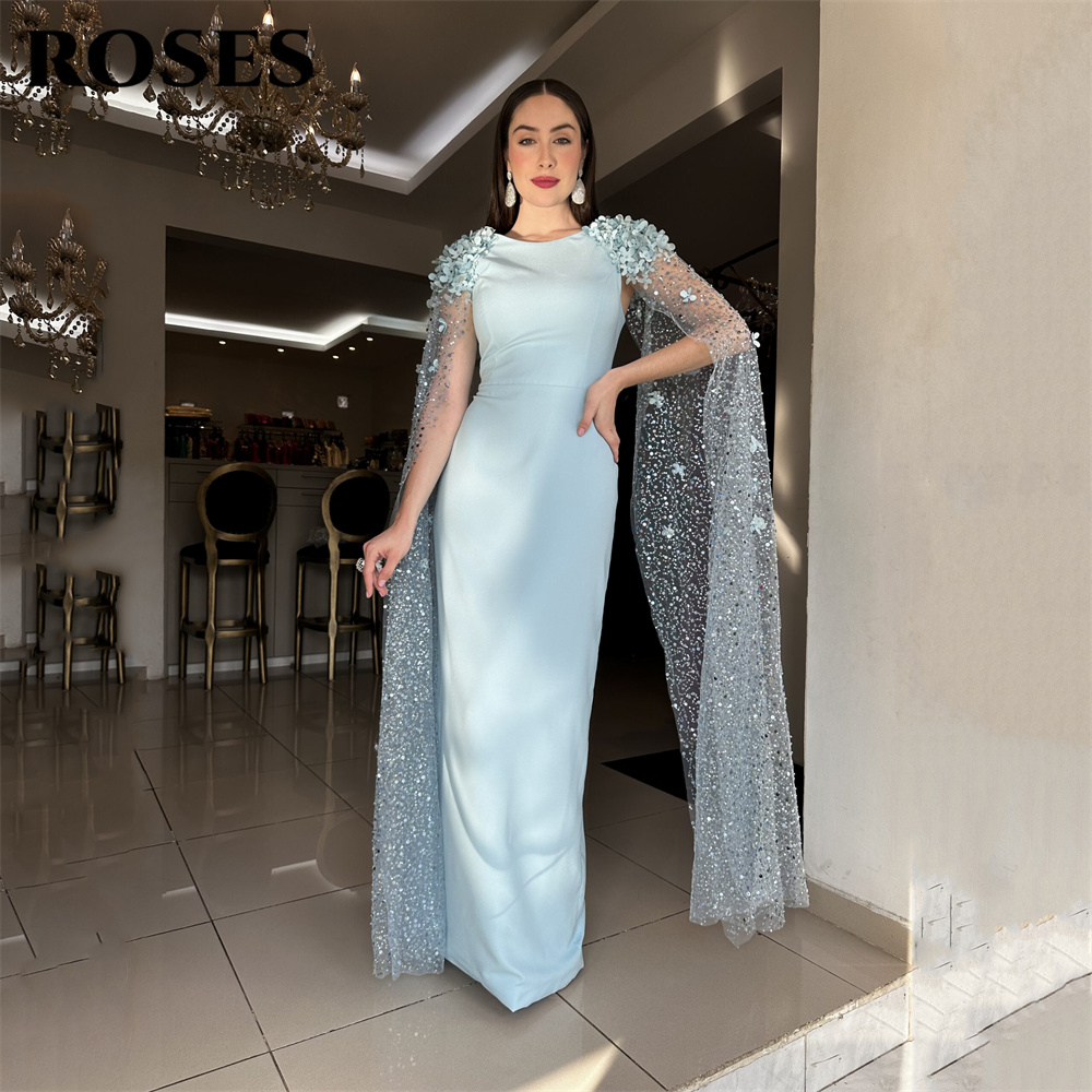 Gaun Pesta Putri Duyung Biru L - Custom Night Sky ulasan dan harga