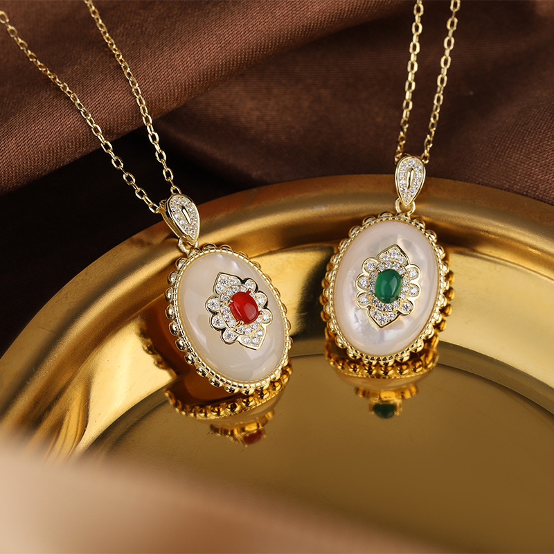 Fashion Wanita Cahaya Bunga Me - Birth Flower Necklace ulasan dan harga