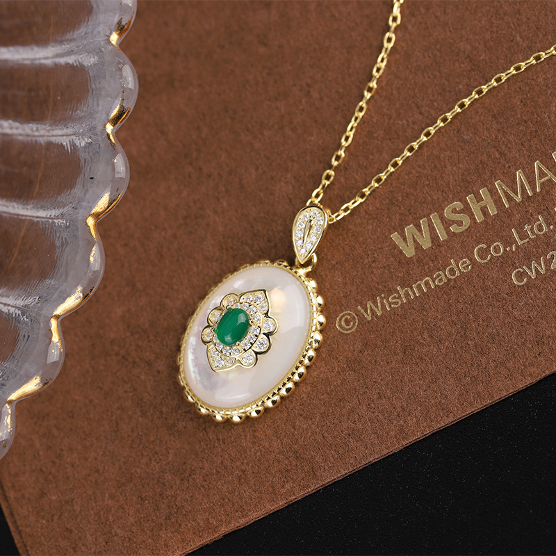 Fashion Wanita Cahaya Bunga Me - Birth Flower Necklace ulasan dan harga