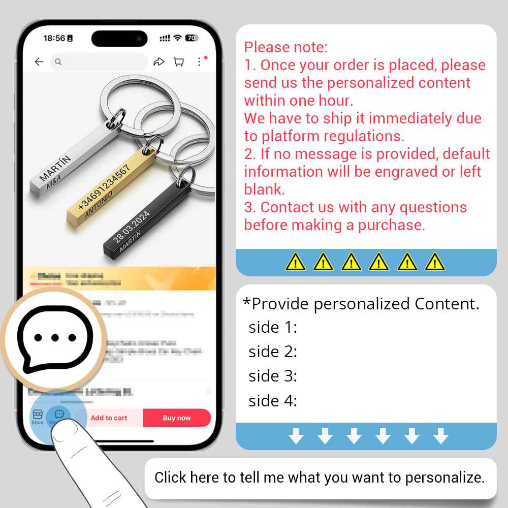 Gantungan kunci personalisasi  - Initial Ring Custom ulasan dan harga
