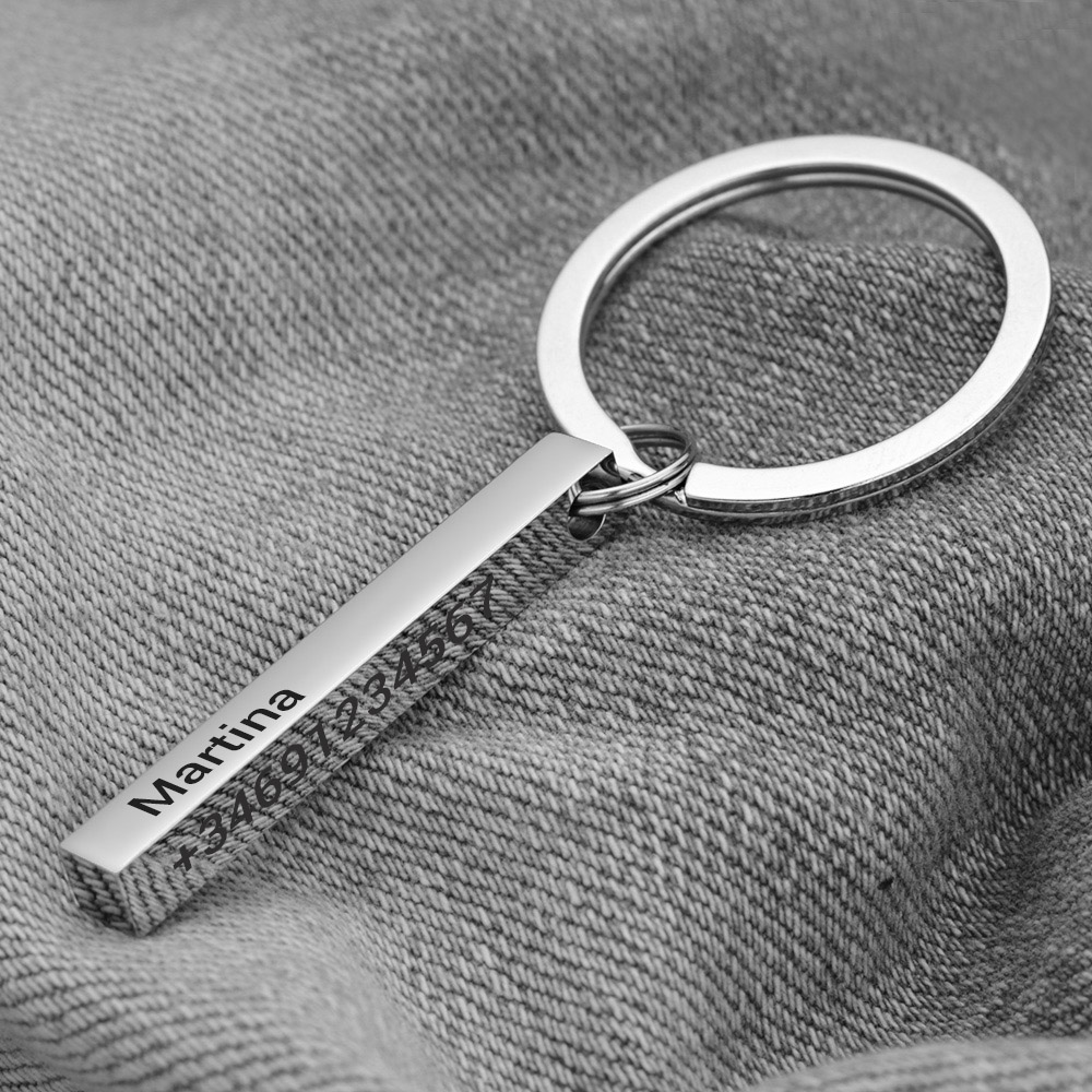 Gantungan kunci personalisasi  - Initial Ring Custom ulasan dan harga