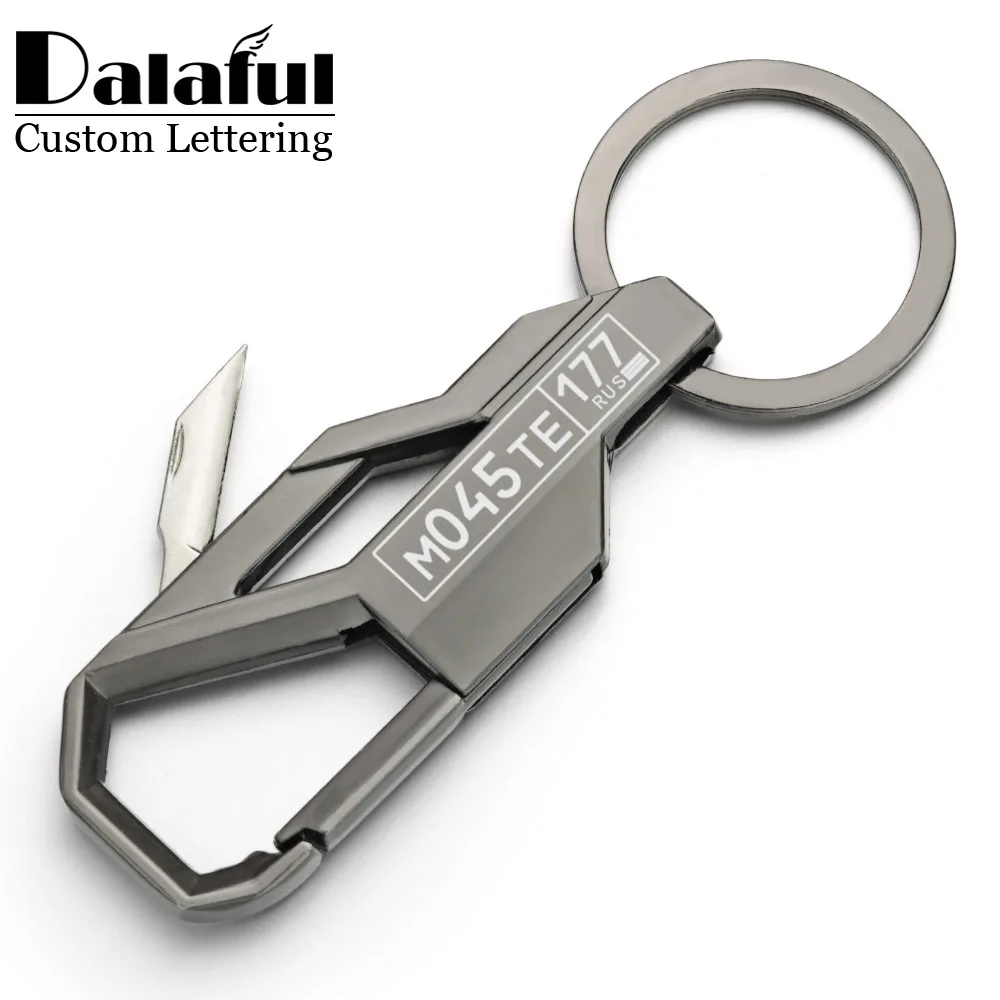Pisau Mini Gantungan Kunci Lip - Initial Ring Custom ulasan dan harga