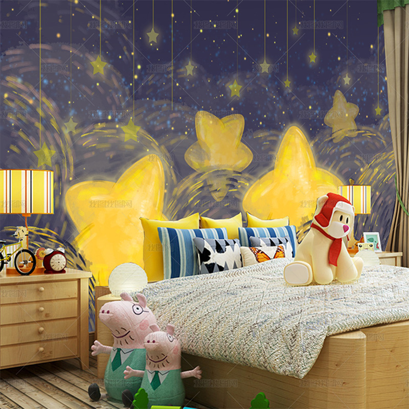 Wallpaper 3D Lukisan Tangan Ku - Custom Night Sky ulasan dan harga