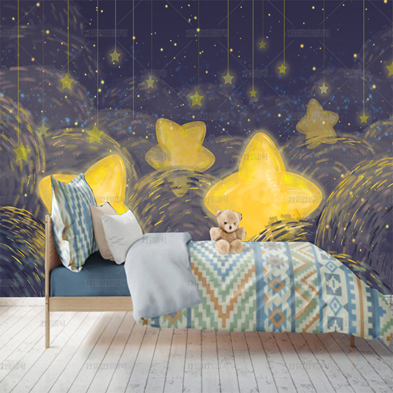 Wallpaper 3D Lukisan Tangan Ku - Custom Night Sky ulasan dan harga