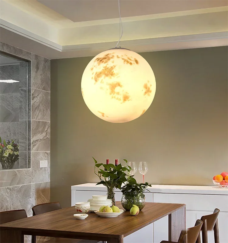 Lampu gantung bulan penuh krea - Custom Night Sky ulasan dan harga
