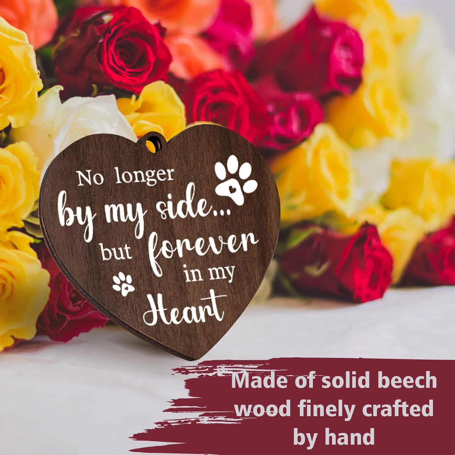 Bingkai Foto Kenangan Hewan Pe - Engraved Wood Frame ulasan dan harga