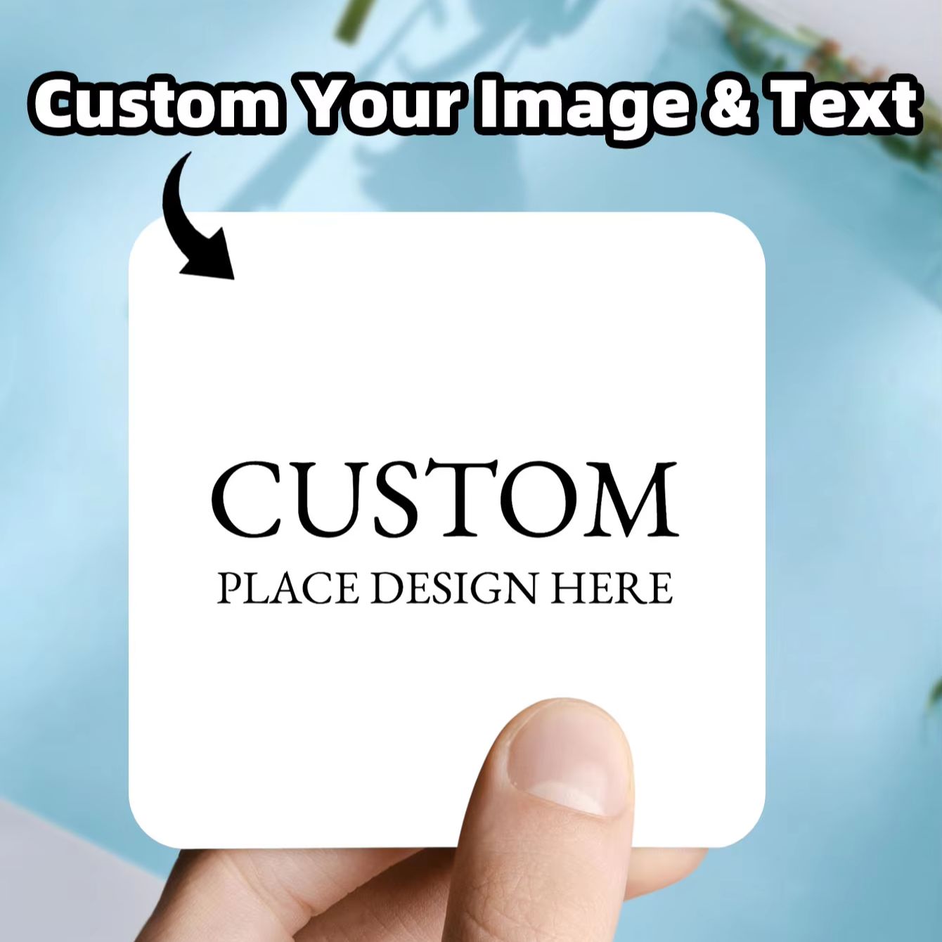 1-100 Buah Stiker Tahan Air Pe - Personalised Candle Label ulasan dan harga
