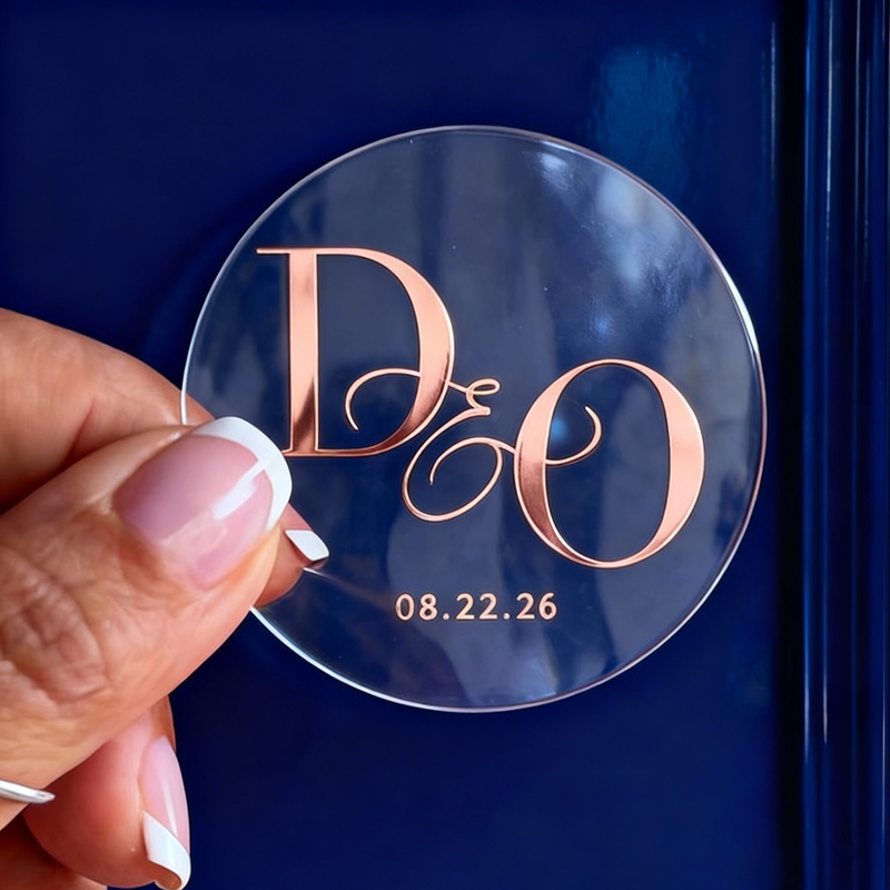 50 Stiker Pernikahan yang Dipe - Personalised Candle Label ulasan dan harga