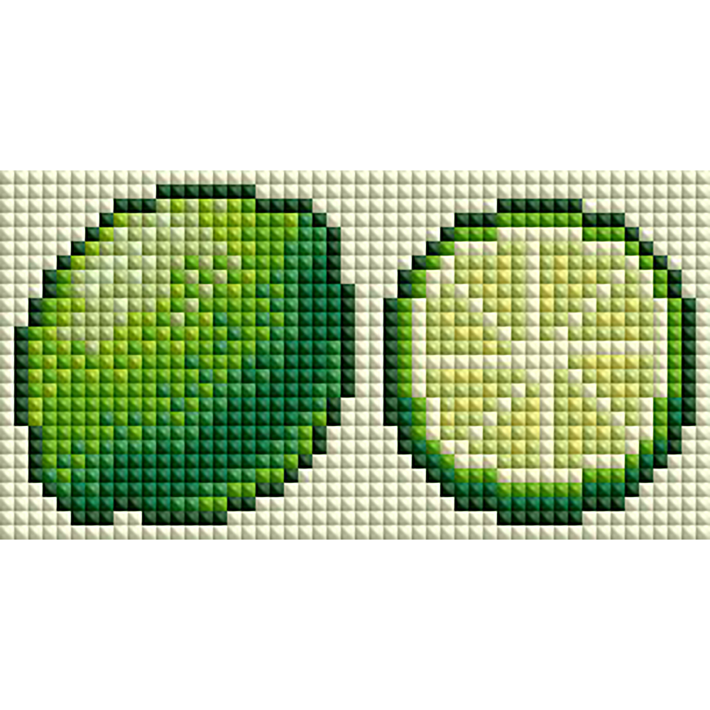 Minigem ® Lime Duo 5' X 3' 5D  - Photo Mosaic Print ulasan dan harga