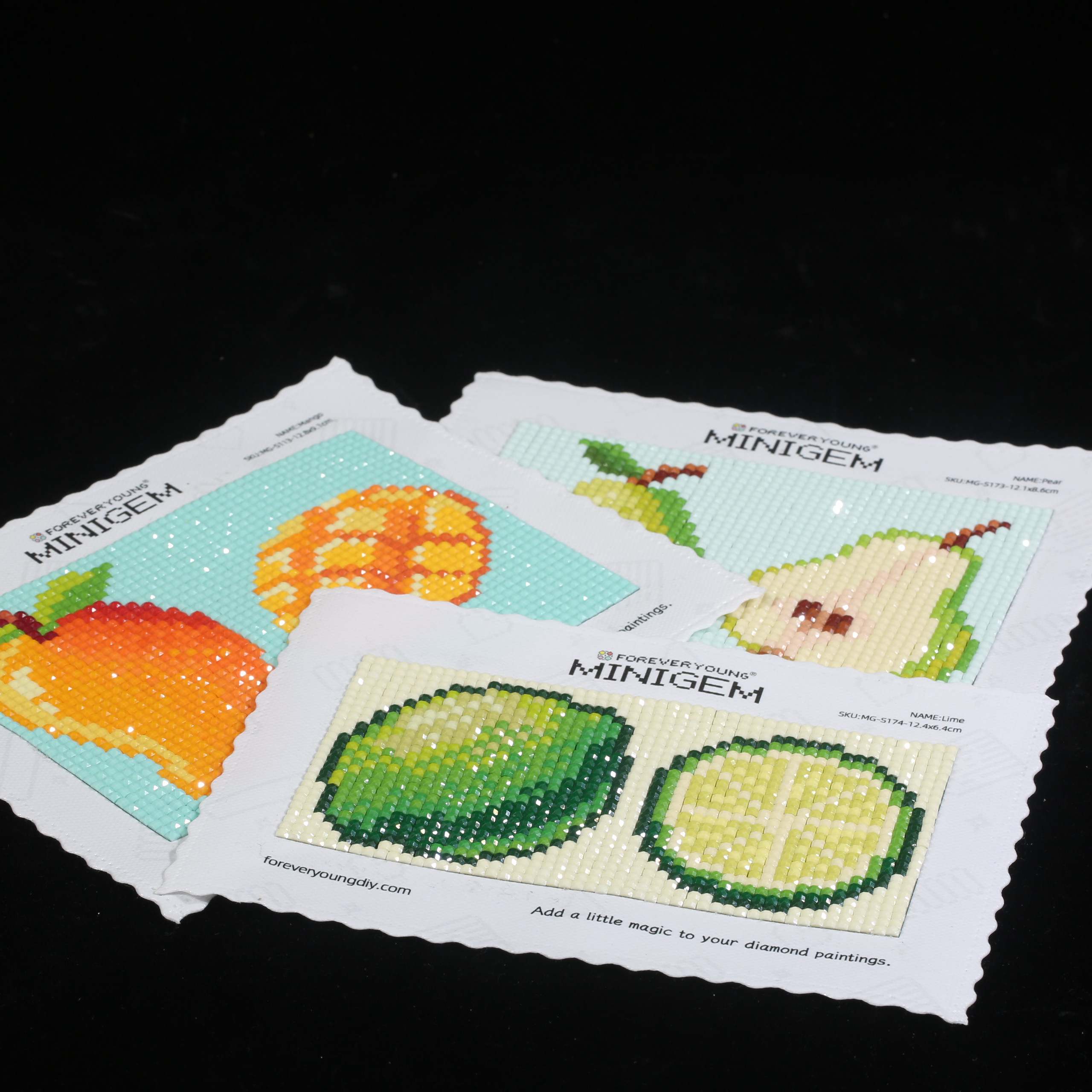 Minigem ® Lime Duo 5' X 3' 5D  - Photo Mosaic Print ulasan dan harga