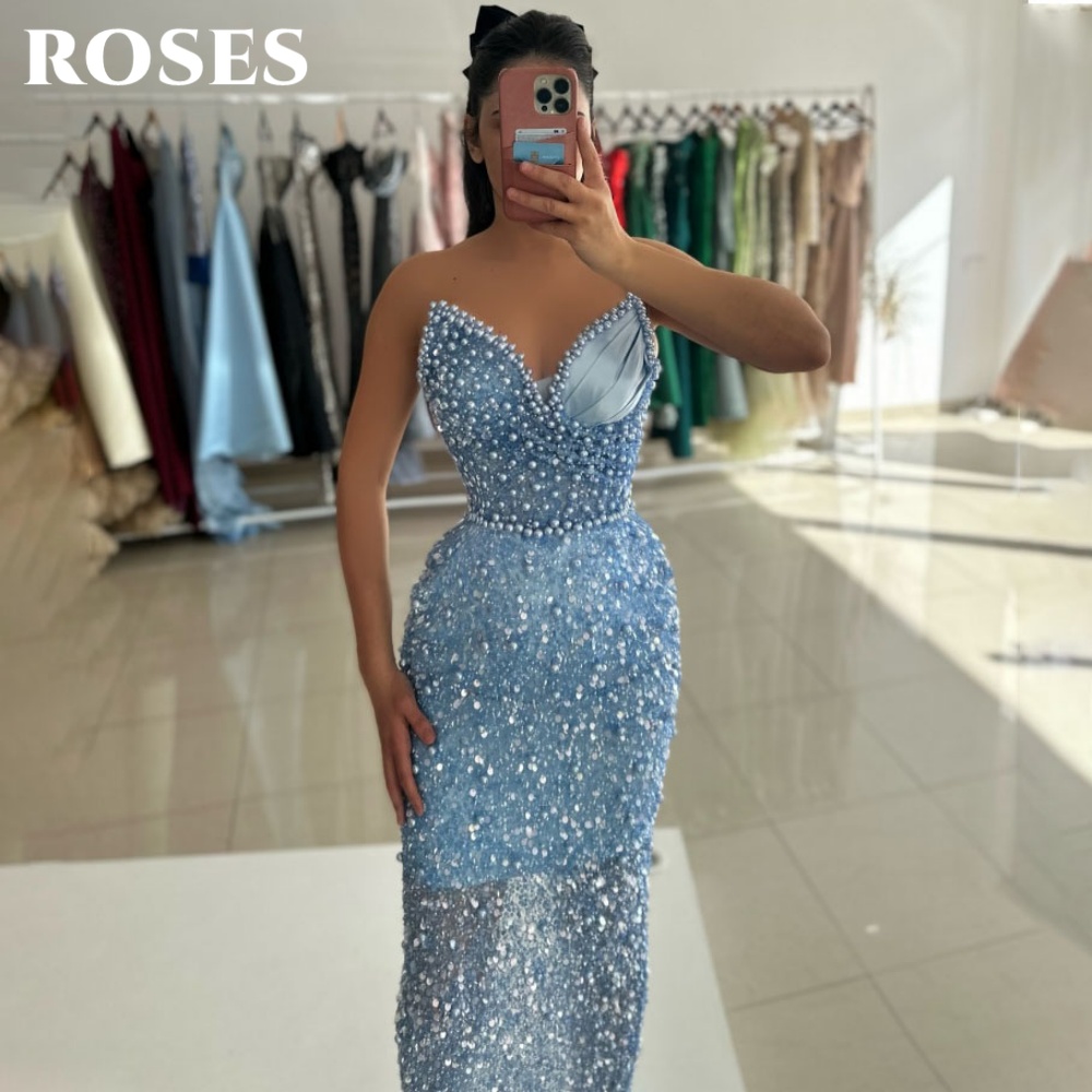 ROSES Sky Blue Glamorous Party - Custom Night Sky ulasan dan harga