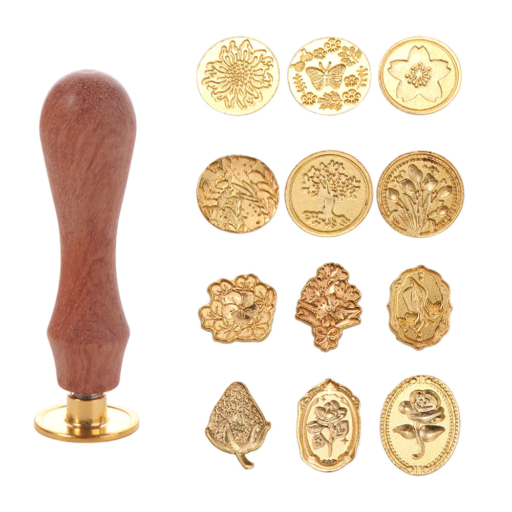 Kit Stempel Lilin Segel Vintag - Wax Seal Letter Kit ulasan dan harga