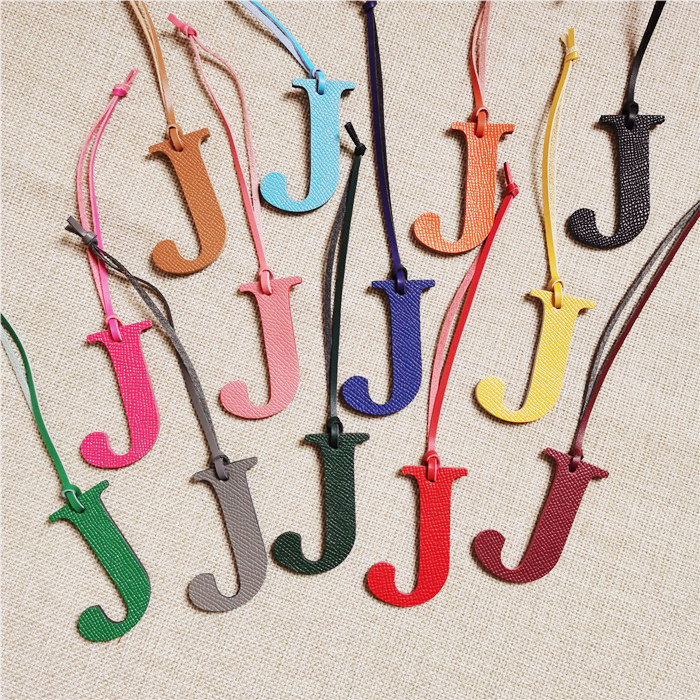 Gantungan Kunci Kulit Sapi PU  - Monogram Keychain Leather ulasan dan harga