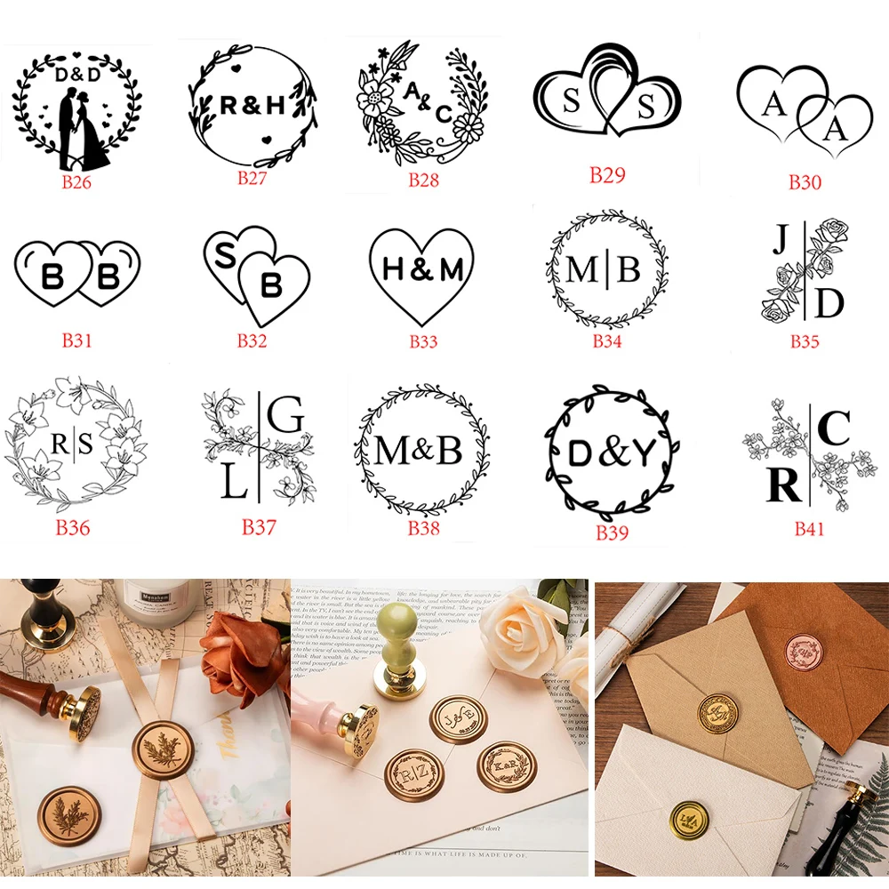 Kit stempel segel lilin kustom - Wax Seal Letter Kit ulasan dan harga