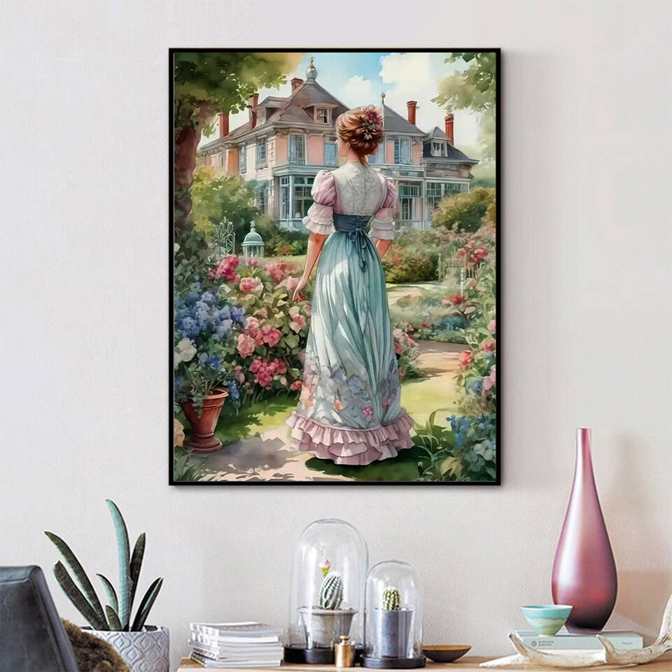 Evershine lukisan berlian cint - Photo Mosaic Print ulasan dan harga