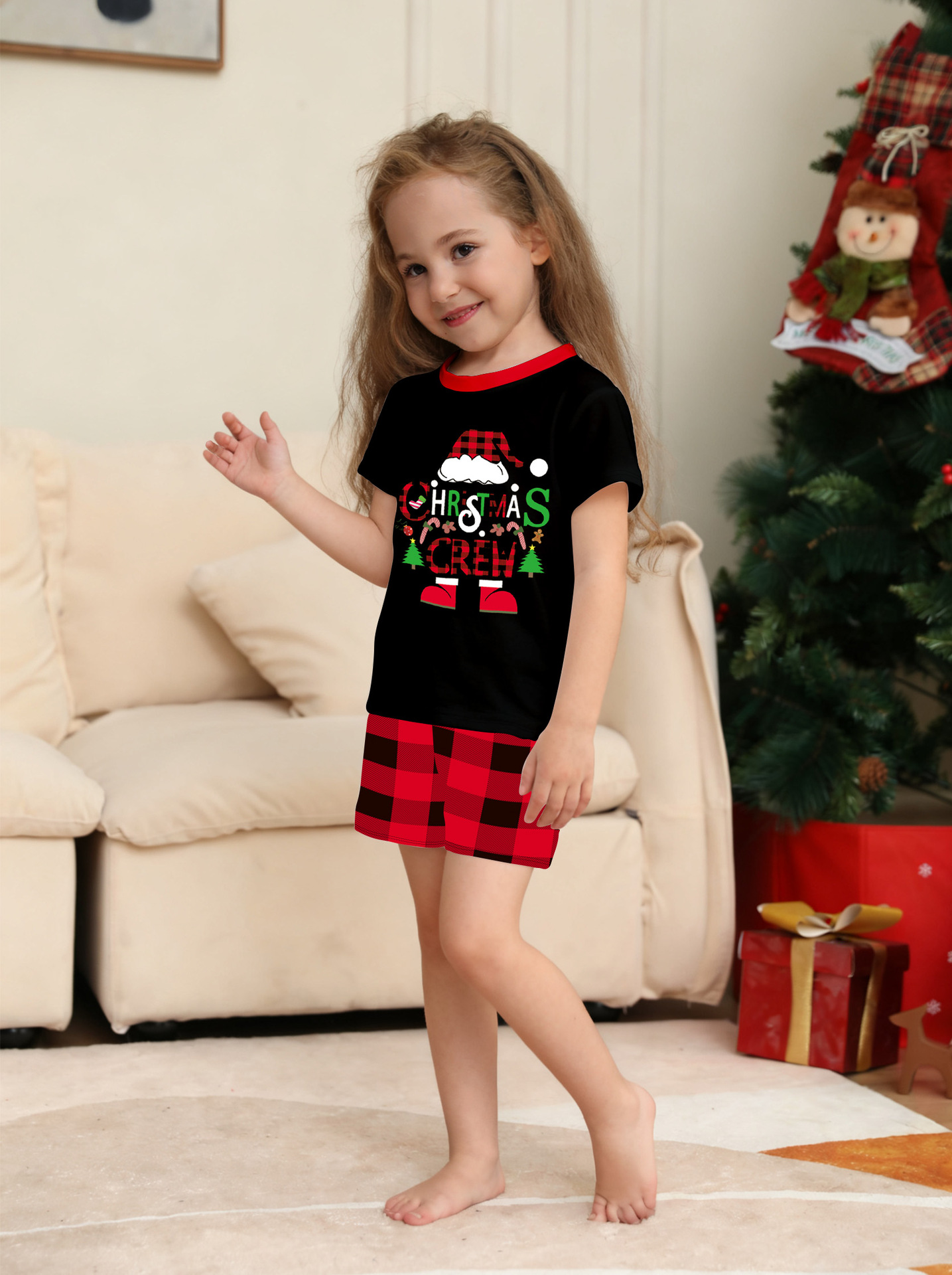 Set Piyama Keluarga Natal deng - Family Tree Print ulasan dan harga