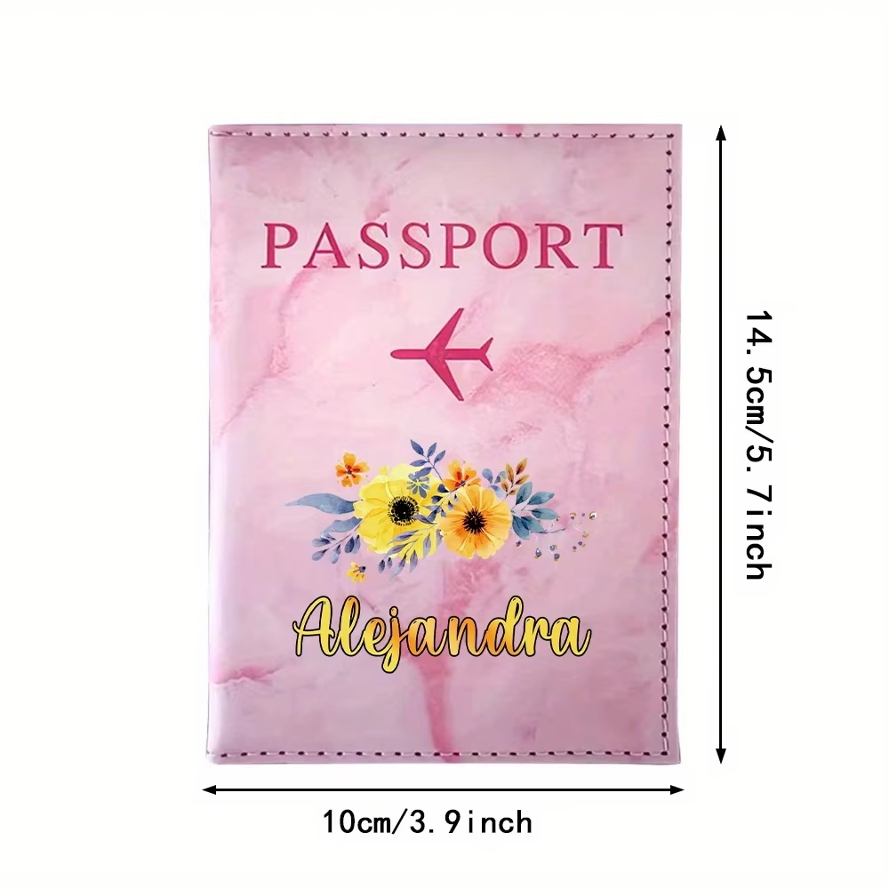 Tempat Paspor Kulit Sintetis d - Personalized Name Box ulasan dan harga