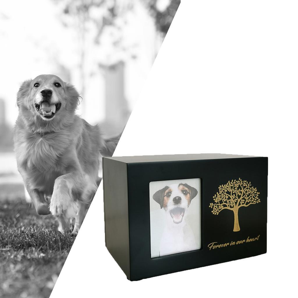 Guci kremasi untuk anjing pema - Engraved Wood Frame ulasan dan harga
