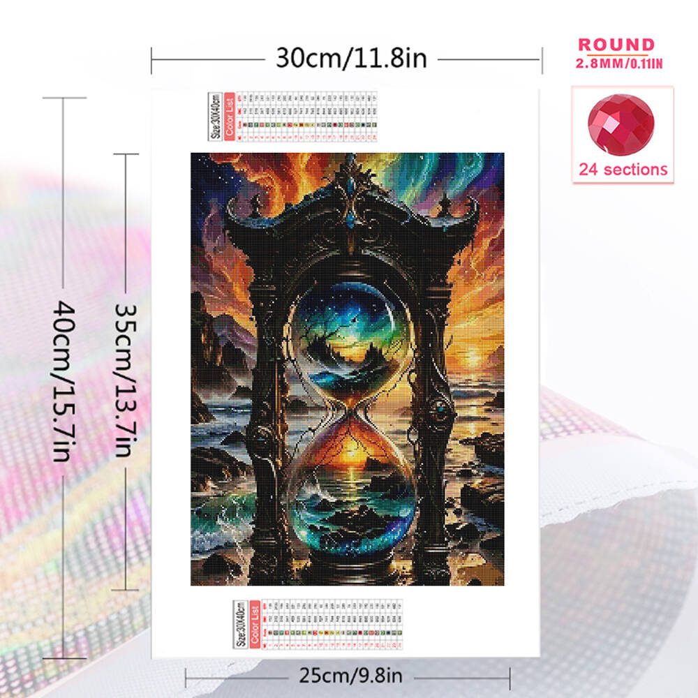 1 Buah Lukisan Berlian Tanpa B - Photo Mosaic Print ulasan dan harga