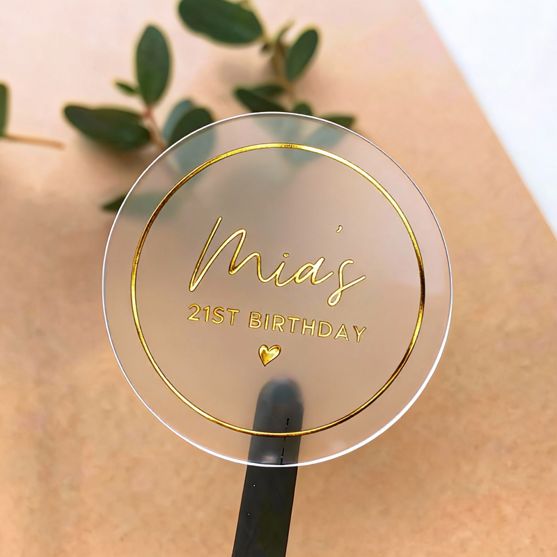 50 Buah Stiker Ulang Tahun Yan - Personalised Candle Label ulasan dan harga