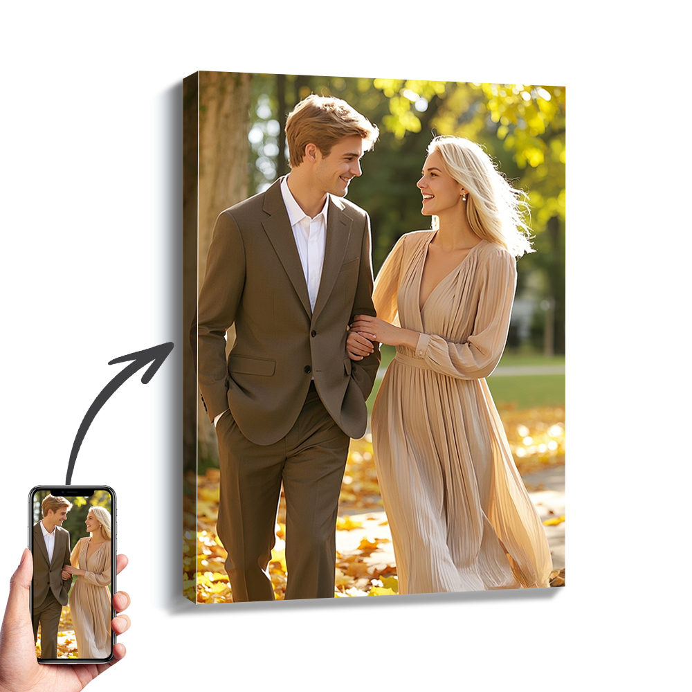 1 Buah Foto Kustom dengan Bing - Engraved Wood Frame ulasan dan harga