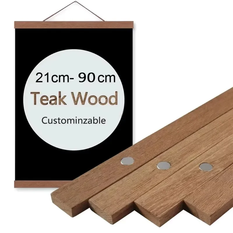 Bingkai Gantungan Poster Kayu  - Engraved Wood Frame ulasan dan harga