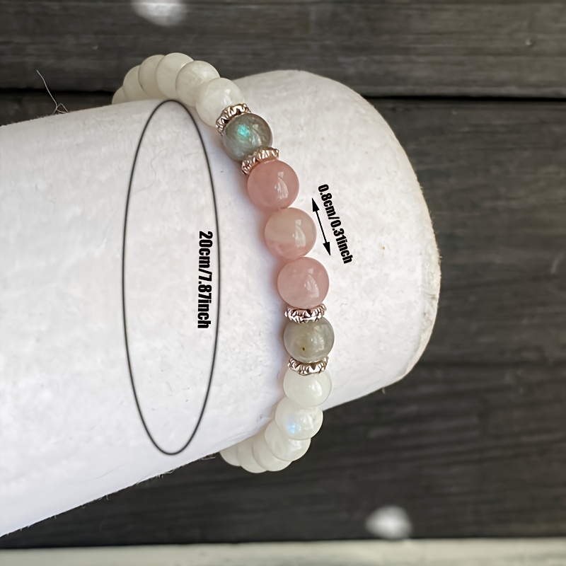 1 buah/batu bulan, Labradorite - Coordinates Bracelet ulasan dan harga