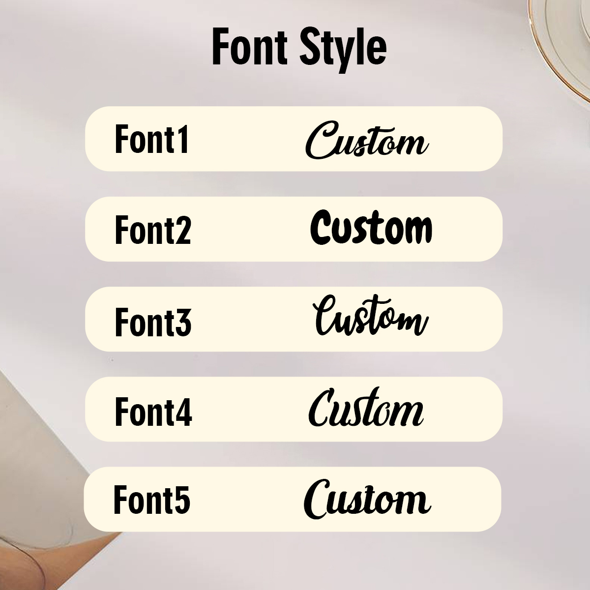 Stiker Nama Kustom, Stiker Lab - Personalised Candle Label ulasan dan harga