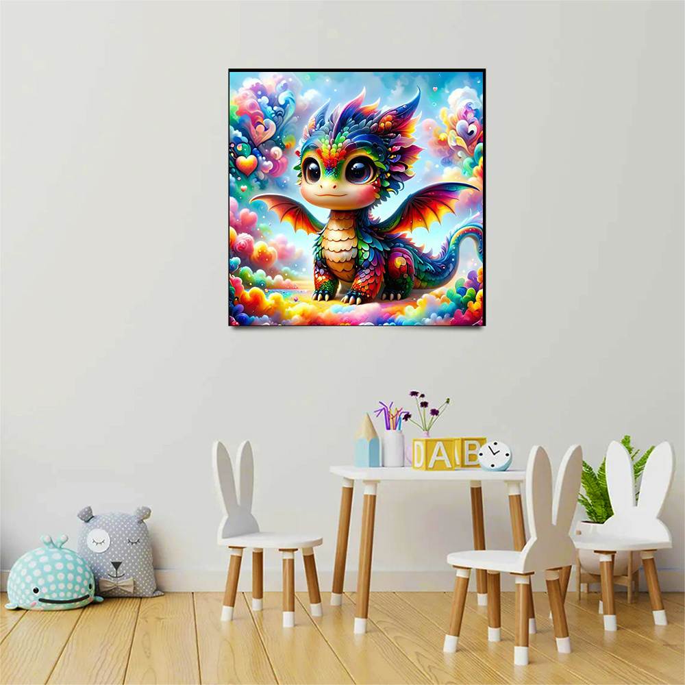Momoart persegi penuh lukisan  - Photo Mosaic Print ulasan dan harga